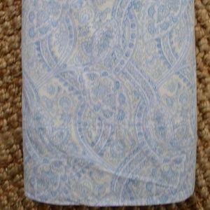 Ralph Lauren Bedding Queen Flat Floral Blue Paisley Sheet Poshmark
